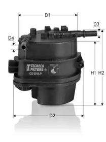 TECNECO FILTERS gs9015p -  Топливный фильтр